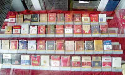 卷煙柜臺(tái)陳列展示