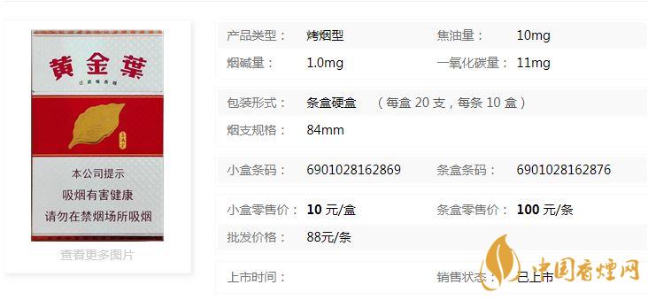 黃金葉喜滿堂硬盒多少錢？黃金葉喜滿堂硬盒市場價格2020