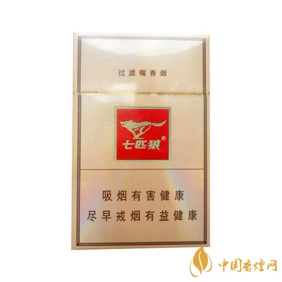 七匹狼金砂多少錢一盒 七匹狼金砂香煙價(jià)格表圖大全