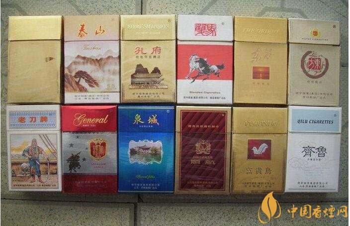 山東人喜歡抽什么煙，山東香煙價格表和圖片